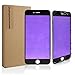 Grade A++ iPhone 6 Plus Black Front Outer Glass Lens with Pre-Installed Bezel Frame, Universal Buying(TM) Replacement Touch Screen Panel Front Glass Repair Protective Cover for iPhone 6 Plus