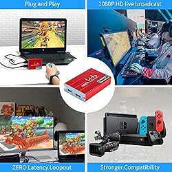 TreasLin HDMI Capture Card Game USB3.0 Stream and