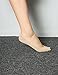 No-Show Socks for Women,Thin Low Cut Socks Loafer Liner Anti Slip Heel Beige,6 Pack_beige Socks,One Size