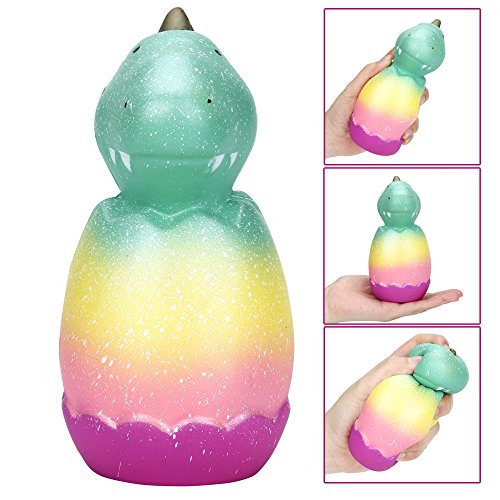 Gocheaper Squishy Toys, Squishy Galaxy Dinosaur Slow Rising Collection Squeeze Stress Reliever Toy - Thumbnail 6