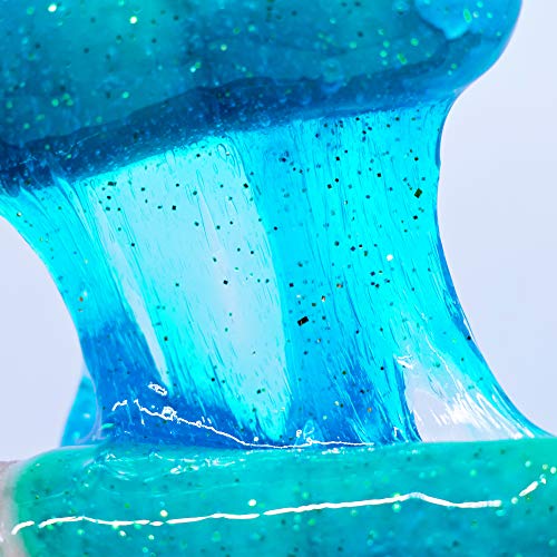 SLIMYGLOOP Laboratory by Horizon Group USA - Mix & Create 5 DIY Fun Gooey, Stretchy, Squishy, Putty Creations by Adding Sparkle, Color, Glitter, Beads, Confetti& More