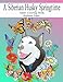 A Siberian Husky Springtime: Adult Coloring Book (Siberian Husky Collection) (Volume 3) by Stephanie Edgar