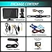 DohonesBest Wireless Backup Camera and 4.3 inch Monitor Kit for Car/RV/SUV/Van IP68 Waterproof 135° Viewing Angle 7 LED IR Night Vision Rear View Camera Reverse Guide Lines