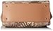 Nine West Gleam Team Lg Satchel, Dark Camel/Camel/Grey/Multi