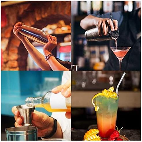 木製スタンド付き14ピースカクテルシェーカーセット550ミリリットルバーテンダーメイキングキット ホームバーアクセサリードリンクミキサーカクテルメーカーバーツールギフトセット B081cx3z7k 3 716円