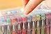 60 Glitter Gel Pens for Adult Coloring Books, Assorted Fine Point Color Pen Including Neon, Metallic, Pastel and Classic. Non-Toxic, Long Lasting Ink, Acid Free, and Smooth Ink Flow.