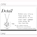 iLH Clearance Deals Women Chain Crystal Rhinestone Square Pendant Alloy Necklace Jewelry by ZYooh (Silver-B, S)
