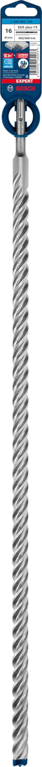 Bosch EXPERT SDS plus-7X Hammer Drill Bit 16 mm Hex Shank 550x600 mm view 2