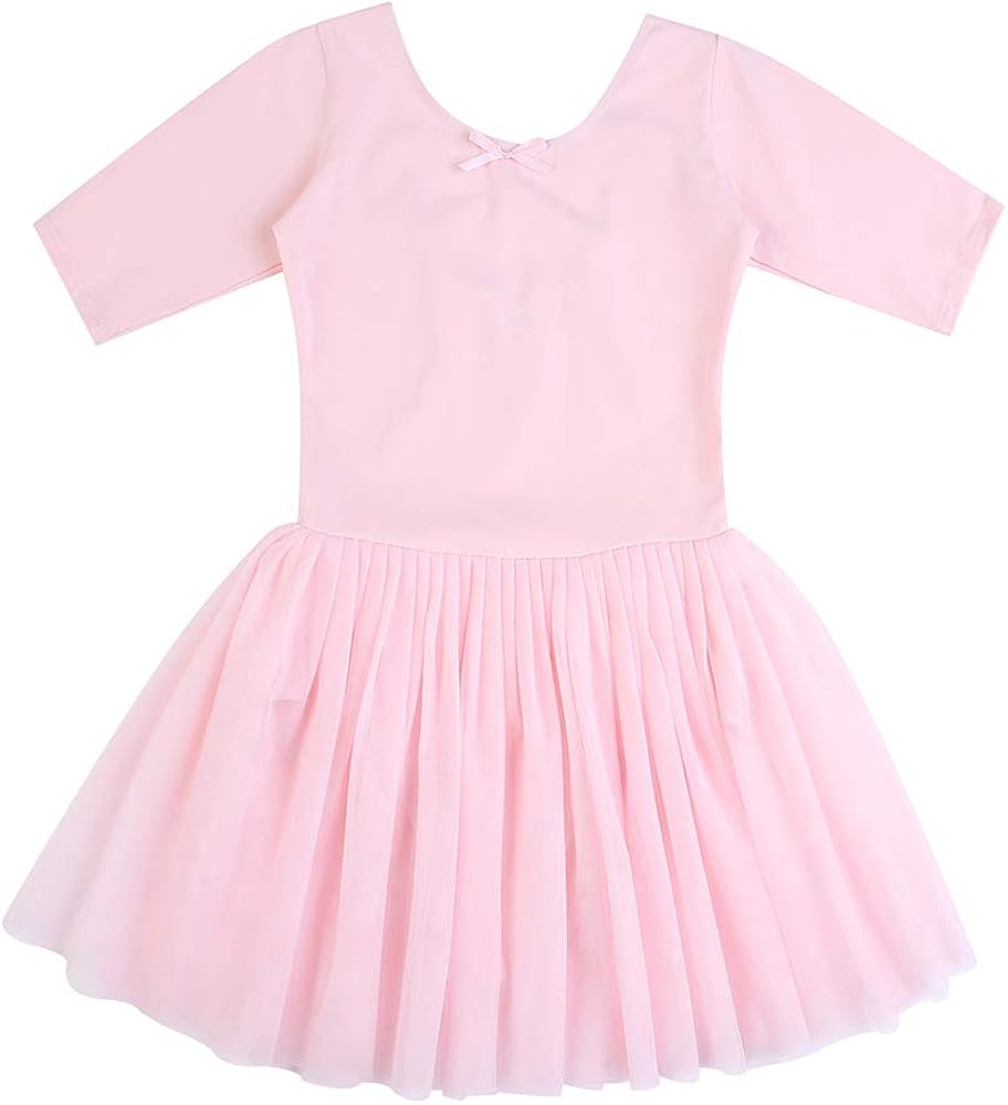 STELLE Toddler/Girls Cute Tutu Dress Ballet Leotard for Dance: Clothing