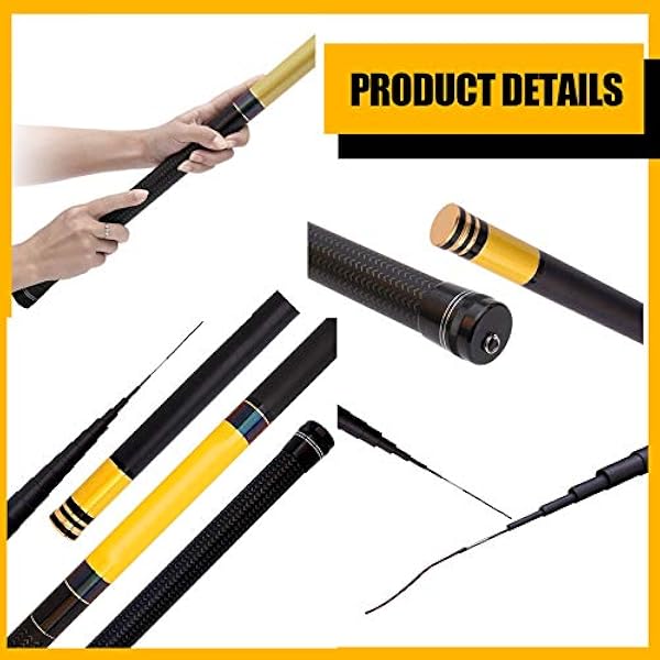 渓流竿ロッド 釣り竿 超硬質高炭素 超軽量 硬調 コンパクト延べ竿 初心者 釣り