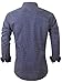 Emiqude Men's 100% Cotton Slim Fit Casual Long Sleeve Button Down Polka Dot Dress Shirt