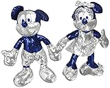 Disneyland Diamond Anniversary Sequin Mickey & Minnie Collectible Figures by Disney