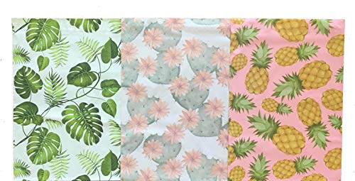 UpakNship Designer Poly Mailers, Variety Pack, 10x13: Banana Leaves, Flowering Cactus,& Pineapples, Self Seal Adhesive, Tear-Proof, Envelope, Bag (30 Pcs Total) - Thumbnail 4