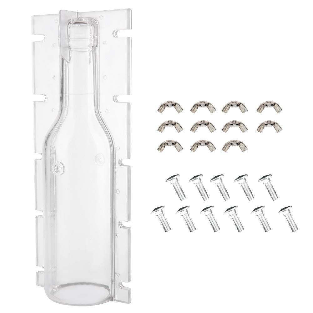 Weikeya Candle Mold, Durability and Longevity Plastic Made Bottle-Shaped Maximum Durability,Storage Bag,Storage Bag