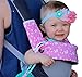 Drool and Teething Pad Reversible Organic Cotton 3-Piece Set for Ergobaby Four Position 360 Baby Carrier (Pink and White Butterflies)