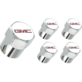 GMC Logo Chrome Valve Cap Covers
