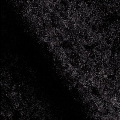 Panne Velvet Crushed Backdrop Velour Stretch Fabric Per Yard 60 Inches Wide (The Fabric Exchange) (Black)