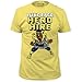 Marvel Men's Luke Cage Hero For Hire Fitted Cotton T Shirt