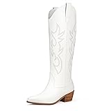 Cowboy Boots for Women Knee High Wide Calf Cowgirl