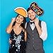Woola Boutique Mexican Fiesta Photo Booth Props Themed Birthday, Wedding, Bachelorette, Taco, Cinco De Mayo Party Supplies Favors – for Funny Selfies or Decorations