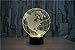 WONFAST® 3D World American Globe Optical Illusion Lighting 7 Colors Change Touch Switch LED Table Lamp Children's Night Light for Home Decoration Household Bedroom