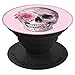 PopSockets: Collapsible Grip & Stand for Phones and Tablets - Flower Skull