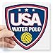 CafePress Water Polo Sticker Square Bumper Sticker Car Decal, 3