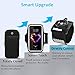 Quick Mount Phone Armband Compatible with iPhone 11 Pro Max/XS Max/XR/X/8 plus/8/7, Samsung Galaxy S20/S10 Plus/S10/S10e/Note 9/Note 8, Detachable Workout Sports Arm Phone Holder for Running Hiking