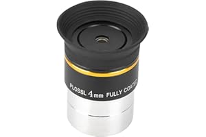 4Mm Telescope Eyepiece,Lenses Lt 114Az 4Mm,Plossl Eyepiece,1.25 Inch Full Coated Hd Plossl 4Mm Telescope Eyepiece Telescopes 