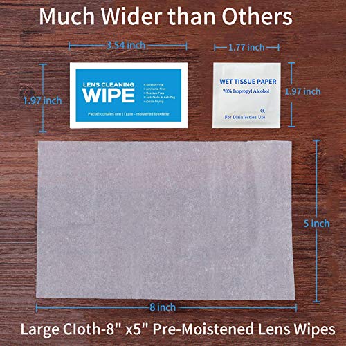 image for XHL-Oumin Computer Screen Wipes, 200 Monitor Wipes Pre-moistened Lens 