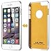 ULAK iPhone 6S Case, Luxury Chrome Aluminum Coating Hard Cover with PC Bumper for Apple iPhone 6 & 6S 4.7 inch (Silver)