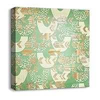 Canvas Wall Art Abstract Color Canvas Prints Home Artwork Decoration for Living Room,Bedroom - 12x12 inches