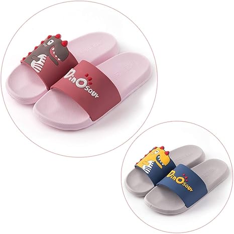 Amazon トイレスリッパ ベランダスリッパ サンダル スリッパ 可愛い 恐竜柄 通気 衛生 女性 男性 滑り止め 水切り 風呂用 屋内 外 家庭用 お庭 来客用 オフィス ビーチ 温泉 ルームシューズ バススリッパ ホーム キッチン オンライン通販