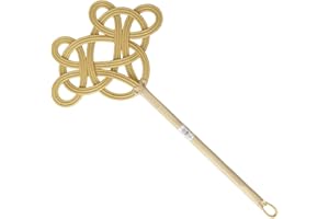 Rug Beater, Rattan Manual Hollow Carpet Beater with Comfort Handle for Quilt Pillow Down Jacket