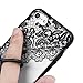 iPhone 7 Finger Ring Stand Case, iPhone 8 Case, YOKIRIN Retro 3D Relief Silicone Clear Hard PC Back Cover Soft TPU Edge Bumper with 360 Rotating Ring Grip Kickstand Holder Shockproof