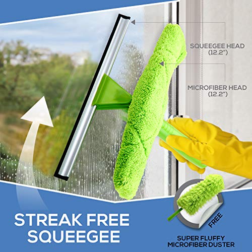4 TeleExtend+Squeegee+Cleaner+Cleaning+Windshield
