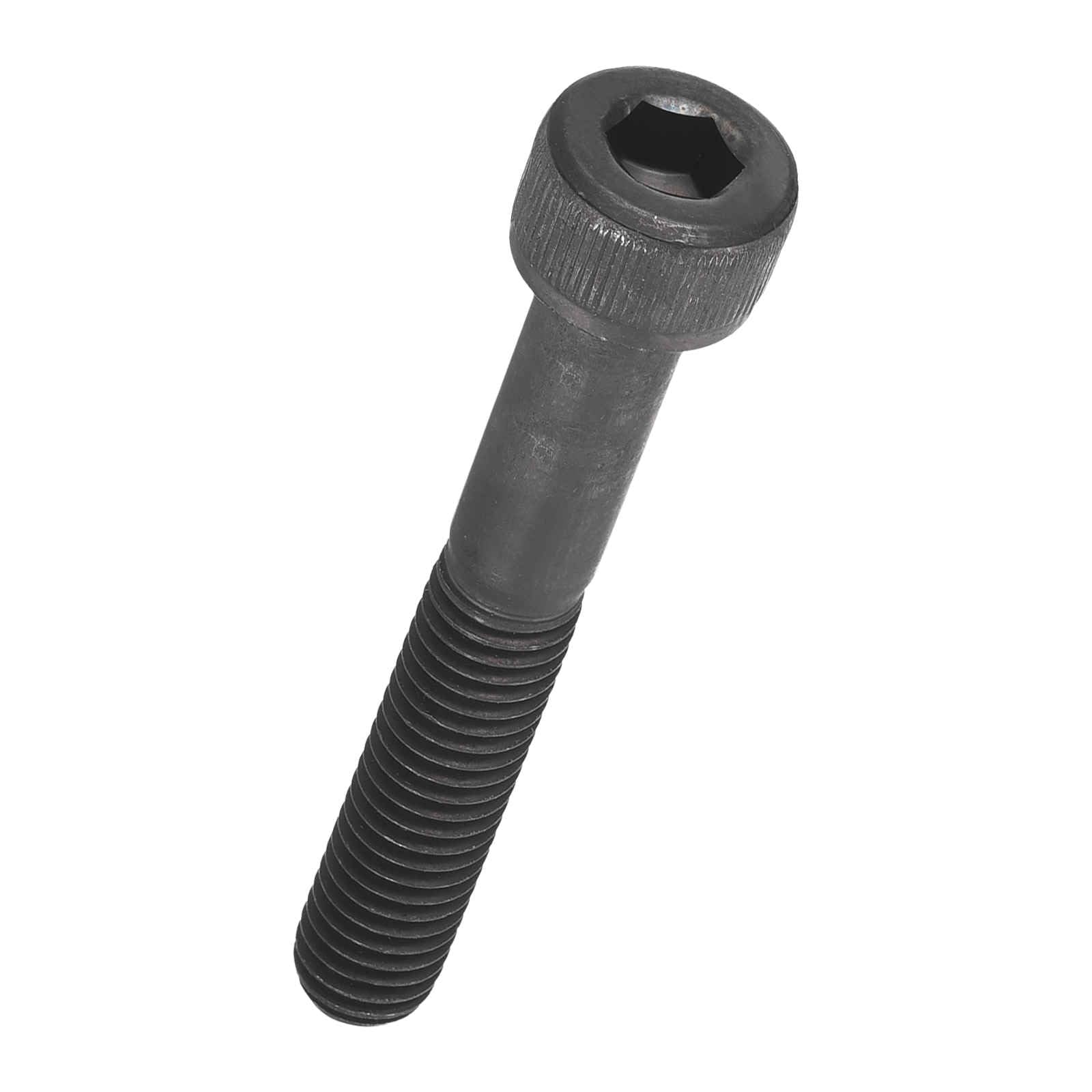 Kozelo 16pcs Socket Head Cap Screws - [M8-1.25 x 50mm] Alloy Steel Black Oxide Grade 12.9 Internal Hex Screw Full Thread for Industrial & Machinery Use, Black