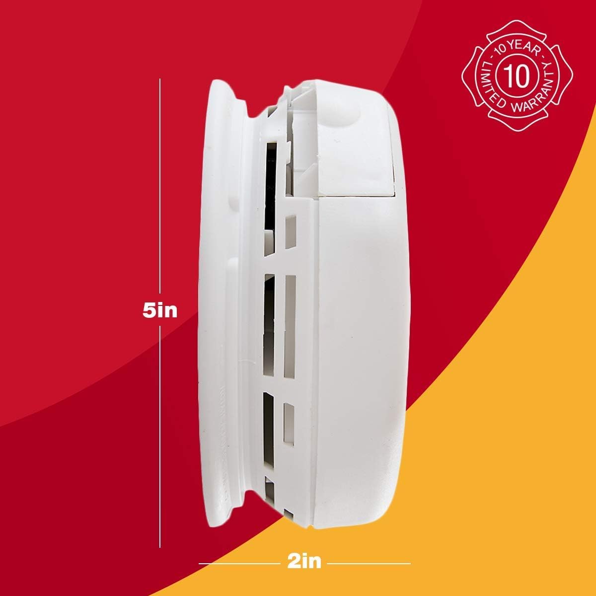 First Alert Dual-Sensor Smoke and Fire Alarm, Battery Powered, Frustration-Free Packaging, SA320CN - - 