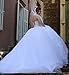 ScelleBridal Gorgeous 2016 Pearls Beading Long Sleeves Ball Wedding Dresses for Bride Ivory 16