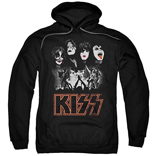 Hoodie: KISS - Rock The House Pullover Hoodie Size XXXL