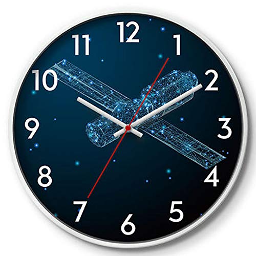 Galaxy Mechanism Wall Clock Modern Design Watch Wall Clocks Home Decor Oclock Duvar Saati Zegary Living Room Decoration 50A0158 style1 (2) 12 Inch