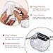 Tobeape Makeup Brush Cleaner and Dryer Machine, Portable Electronic Automatic Brushes Cleaner Instantly Wash and Dry All Size Cosmetic Brushes in 360 Rotation with 8 Rubber Holders - Pink