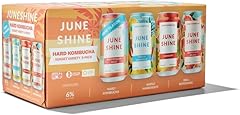 Juneshine, Hard Kombucha Sunset Variety, 8pk, 12 Fl Oz Cans