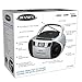 Jensen CD-545MP3 Top-Loading CD/MP3 AM/FM Radio Cassette Player, and Recorder Boombox Home Audio, Aux, Headphone (Silver/Black)thumb 3