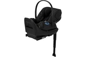 Cybex Cloud G Comfort Extend Infant Car Seat – 45% More Recline, Rigid LATCH Installation, Load Leg, Anti-Rebound Base, Linea