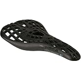 Tioga Spyder BMX Unisex Adult S-Spec Pivotal Saddle, Black | Tioga D-Spyder S-Spec BMX Seat - Lightweight Carbonite Shell &amp; Pivotal Design