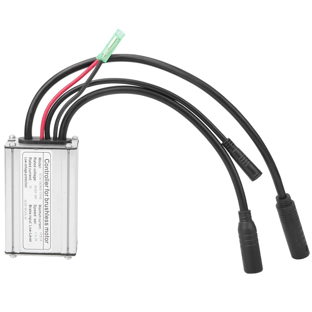 Aigend E-bike Controller,Controller Brushless Waterproof Adapter with Hall for E-bike Electric Scooter 36V/48V Motor