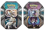 Pokemon TCG: Legends of Alola Tin Salgaleo & Lunala Tin Combo