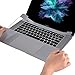ChasBete Palm Rest Cover Sticker Skin for MacBook Pro Touch Bar 15 Inch Color Gray Body Protective Film (A1707/A1990)