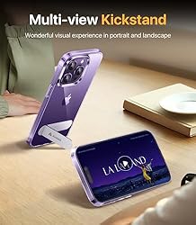 andobil for iPhone 14 Pro Case with Invisible Stand